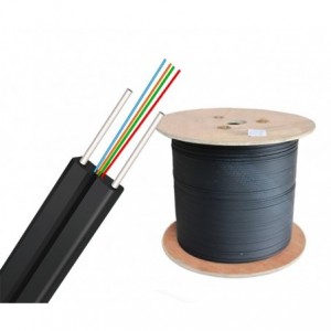 UltraLAN Fiber Bow Type Drop Cable (Black) 4 Core 2km