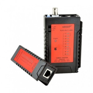 Noyafa Cable Tester for UTP/STP/Coaxial Cable (RJ11/RJ45/BNC) NSS-368BL