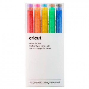 Cricut Glitter Gel Rainbow Pen Set 10 Count