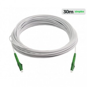 UltraLAN Pre-Terminated Drop Cable (LC/APC) Simplex - 30m - White