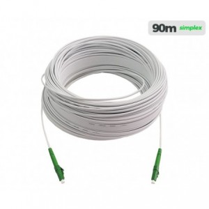 UltraLAN Pre-Terminated Drop Cable (LC/APC) Simplex - 90m - White