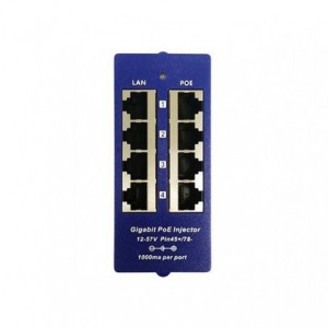 4-Port Gigabit Passive PoE Injector