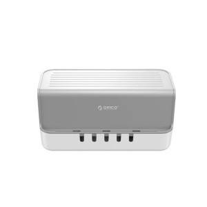 Orico Cable Management Box – White/Grey