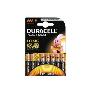 Duracell plus power aaa 8s (10 pack) economy