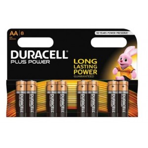 Duracell plus power aa 8s economy (12 pack)
