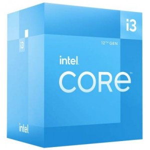 Intel Core i3 12100 Up to 4.3 GHZ 4 Core (4P+0E) 8 Thread 12MB Smartcache 60W TDP - Intel Laminar RM1 Cooler included S RL62