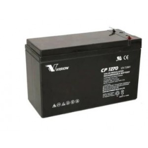 7AH 12V AGM Battery (112-00358-01 CP 1270M)(same as 26-000072-00G) 6 Month Warranty