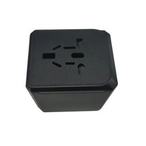 Tuff-Luv Universal Travel Adapter with 3 USB+Type -C - Black