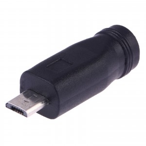 Female to Micro USB Male Power Adapter - DC 5.5 x 2.1mm / Charging Adapter