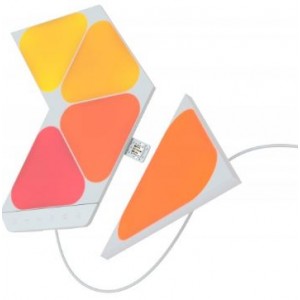 Nanoleaf Shapes Mini Triangles Light Panels - 5 Panel Starter Kit