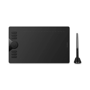 Huion HS610 Drawing Tablet - 10x6.25 Inches / Tablet Tilt Function / Battery-Free Stylus 8192 / Pen Pressure with Touch