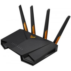 Asus TUF Gaming AX3000 V2 Dual Band WiFi 6 Gaming Router with Mobile Game Mode 3 steps port forwarding 2.5Gbps port AiMesh fo