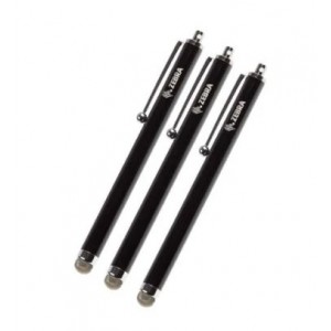 Zebra Passive Stylus Micro-Knit Hybrid Fiber Tip Stylus Pen - 3 Pack