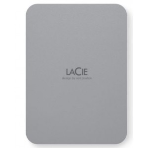 Seagate LaCie 5TB USB-C USB 3.1 Aluminum Enclosure - Silver