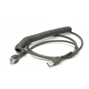 Zebra 2.7m Coiled USB Cable