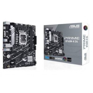 Asus Prime B760M-K D4 Intel LGA 1700 micro ATX Motherboard