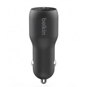 Belkin BoostCharge 37W Dual Car Charger with PPS