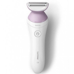 Philips Cordless Lady Wet &amp; Dry Shaver 6000 Pink Includes Trimming comb