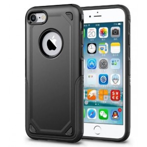 Tuff-Luv - Rugged ShockProof Essentials Range for the Apple iPhone 7/8 and iPhone SE 2020/iPhone SE 2022 - Black