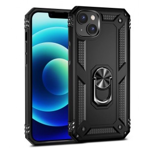Tuff-Luv Rugged Armour Case and Stand for Apple iPhone 14 Pro - Black
