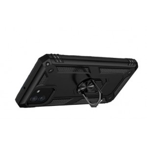 Tuff-Luv Rugged Case and Stand for the Samsung A04E - Black