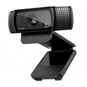 Logitech Webcam - 2.1 Megapixel - 60 fps - Graphite - USB - Retail - 1920 x 1080 Video - Auto-focus - 78deg Angle - Microphone - Monitor