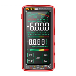 ANENG 683 Professional Multimeter Voltage Tester - Rechargeable / Digital /  Non-Contact