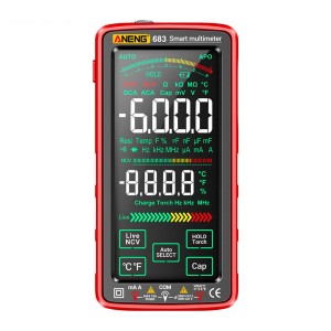 ANENG 683 Professional Multimeter Voltage Tester - Rechargeable / Digital / Non-Contact
