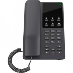 Grandstream 2 Line Compact Hotel Phone - Black