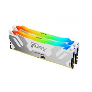 Kingston KF560C32RWAK2-64 Fury Renegade RGB 64GB (2x32GB) DDR5-6000 CL32 Kit - White