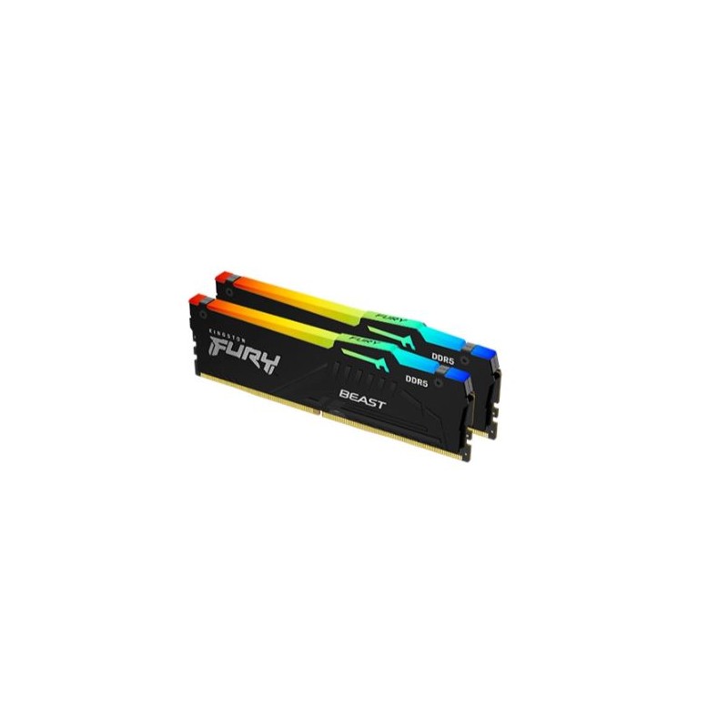 【新品未開封】 X-Finity DDR5 6000 64GB (32GBx2) Kingston KF560C36BBEAK2-64 Fury Beast RGB 64GB (2x32GB) DDR5-6000