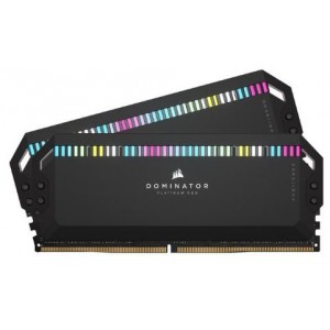 Corsair CMT32GX5M2B6400C32 Dominator Platinum RGB 32GB (2 x 16GB) 288-Pin PC RAM DDR5 6400 (PC5 51200) Desktop Memory