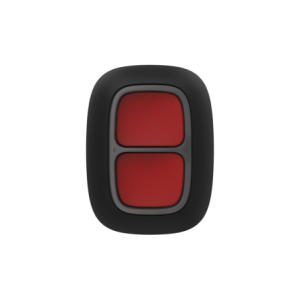 Ajax - DoubleButton Jeweller - Double Black Wireless Smart Button for Panic and Control Modes