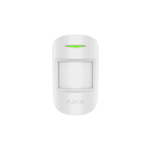 Ajax - MotionProtect Plus - White Wireless Pet Immune Indoor Motion Detector + Thermal Filter Tech