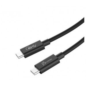 J5 Create JUC28L08 USB Type-C 100W USB4 Gen3 80cm Cable