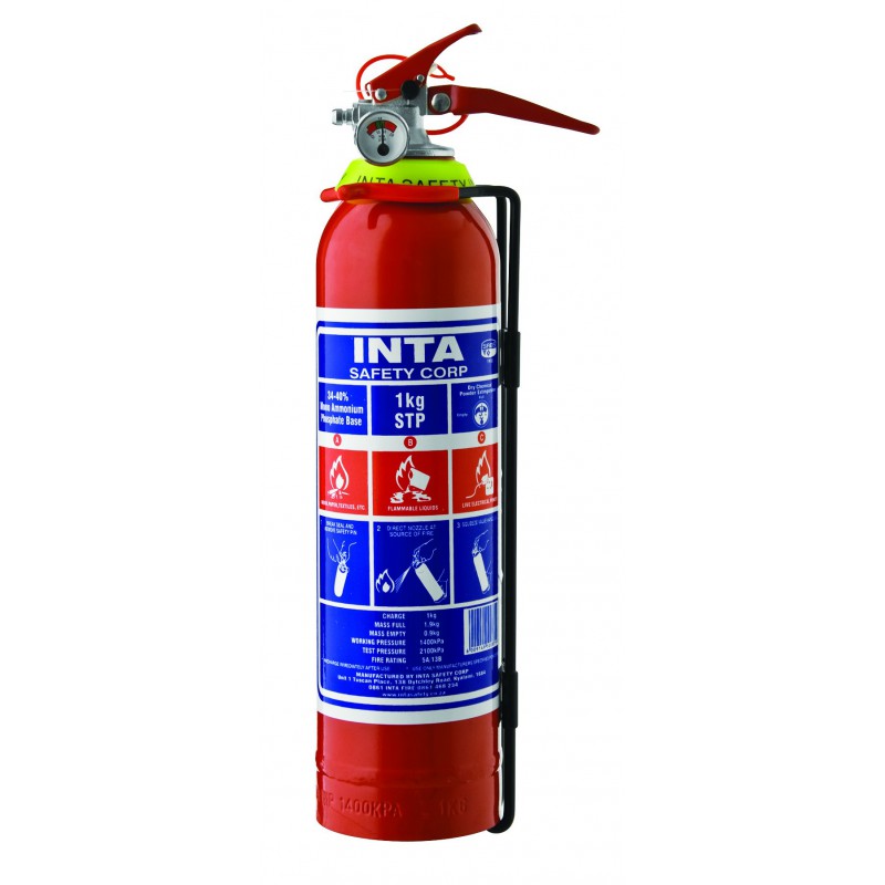 INTASAFETY 1 Kg DCP Fire Extinguisher