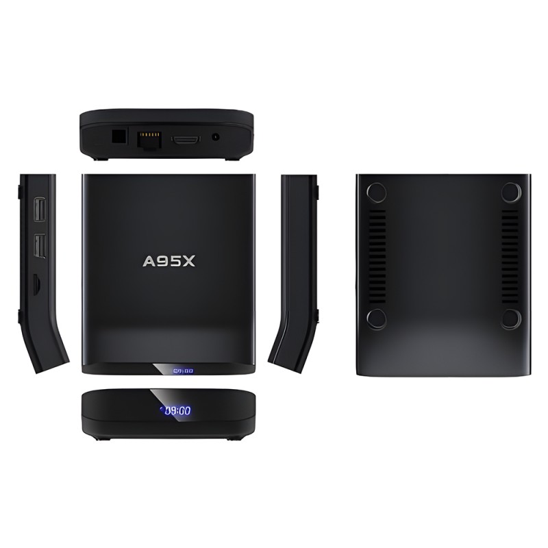 4K tv box ボックス スマート android tv box 5G WI A95X 4K Smart TV Box - Android 11 / 4GB RAM / 64GB ROM - GeeWiz