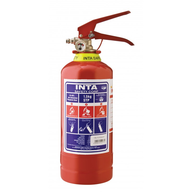 INTASAFETY 1.5 Kg DCP Fire Extinguisher