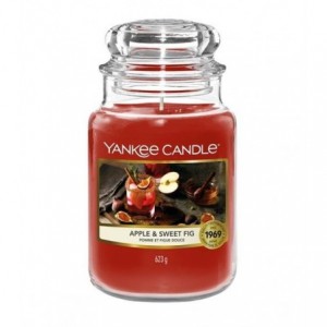 Yankee Candle Apple and Sweet Fig Large Jar