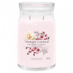 Yankee Candle Signature Collection Pink Cherry Vanilla Large Jar