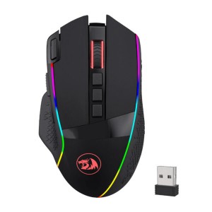 Redragon M991 ENLIGHTENMENT 19000 DPI Wireless Gaming Mouse – Black