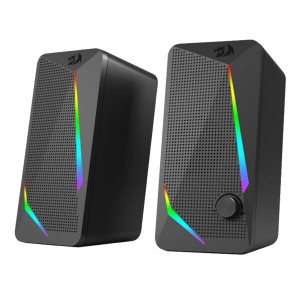 Redragon GS510 WALTZ 2.0 RGB Gaming Speakers – Black