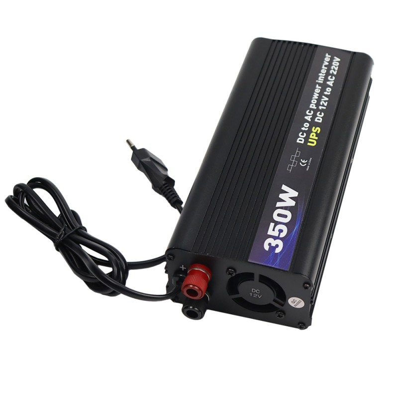 Portable 350W Power Inverter - with 700W Peak Power / Multiple Safety  Features / Compact Design - GeeWiz
