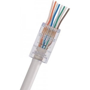 Proskit CAT6 Pass Through Connector - Pack of 100