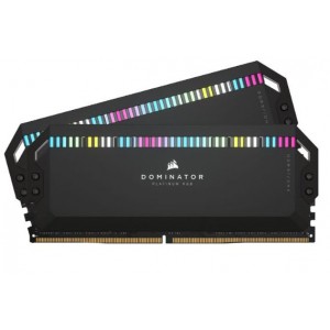 Corsair CMT64GX5M2B6000Z40 Dominator Platinum RGB 64GB (2 x 32GB) DDR5-6000MHz CL40 AMD Expo Optimized Black Gaming Desktop Memory