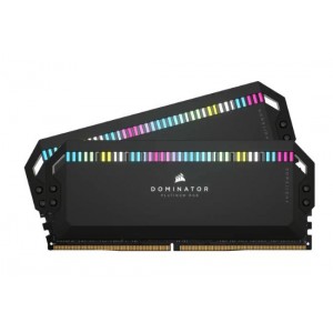 Corsair CMT64GX5M2B5600Z40 Dominator Platinum RGB 64GB (2 x 32GB) DDR5-5600MHz CL40 AMD Expo Optimized Black Gaming Desktop Memory
