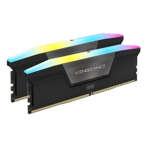 Corsair CMH64GX5M2B6000Z40 Vengeance RGB 64GB (2 x 32GB) 288-Pin PC RAM DDR5 6000 (PC5 48000) XMP 3.0 AMD EXPO Desktop Memory