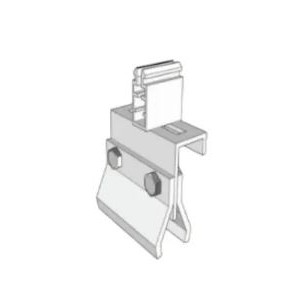 KD Solar Clip-lock Portrait Long-rail Mounting Bracket with Push-clip