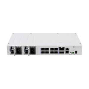 MikroTik - Cloud Router Switch CRS510-8XS-2XQ-IN- 2x100 Gigabit QSFP28- 8x25 Gigabit SFP28