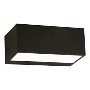 Bright Star Lighting - 18W Outdoor Bulkhead - Black